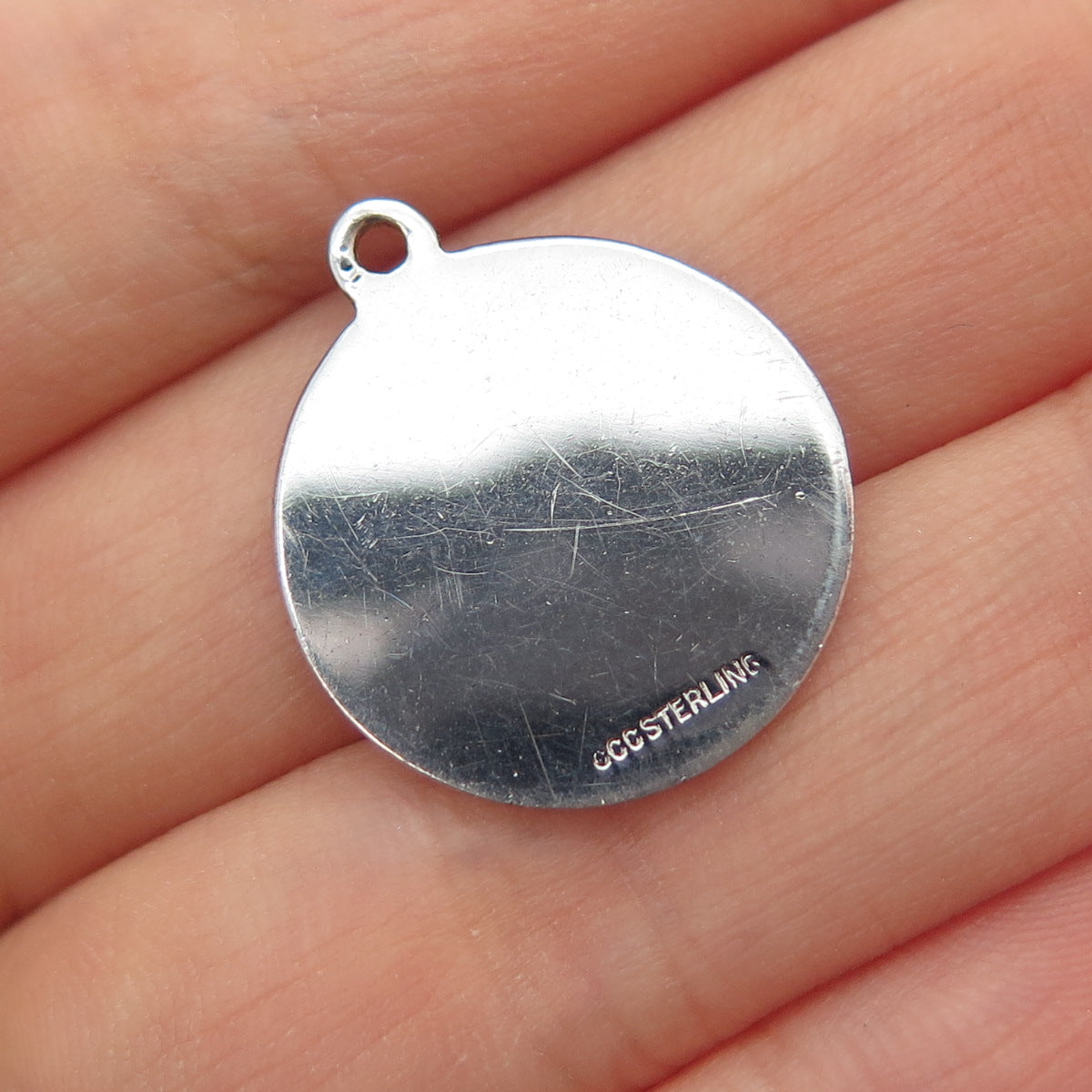 Charm Craft 925 Sterling Silver Vintage Confirmation Pendant