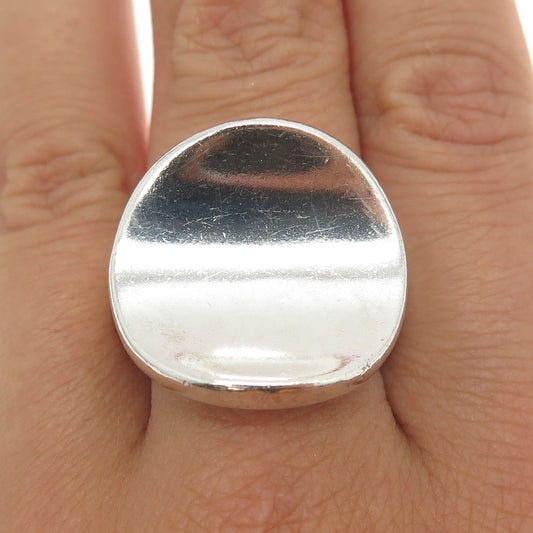 ROBERT LEE MORRIS 925 Sterling Silver Vintage Modernist Ring Size 10