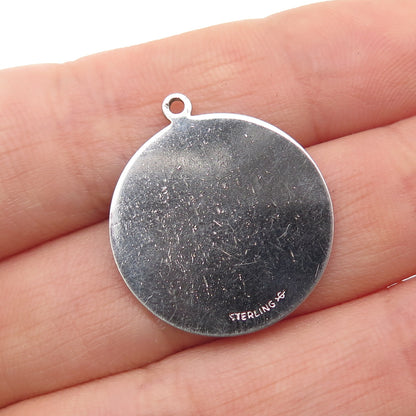 Griffith & Sons 925 Sterling Silver Vintage My Confirmation Mini Charm Pendant