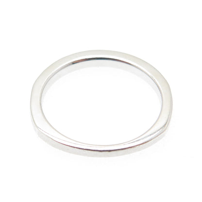 925 Sterling Silver Round-Cut C Z Half Eternity Stackable Band Ring Size 10