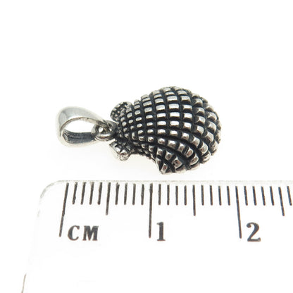 925 Sterling Silver Vintage Seashell Pendant