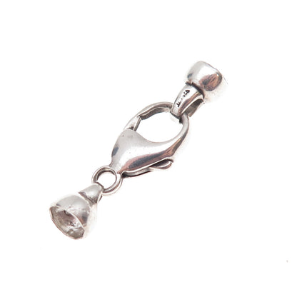 Ted Ott 925 Sterling Silver Vintage Bracelet / Necklace Lobster Lock Clasp