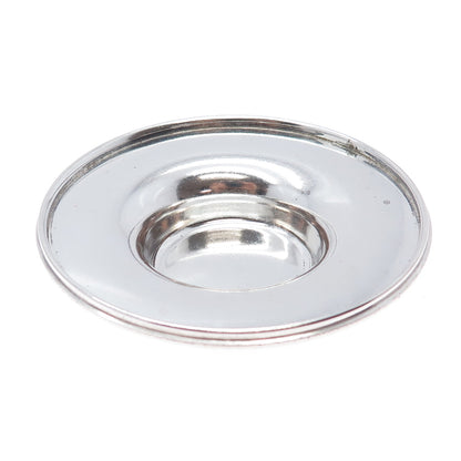 ASPREY 925 Sterling Silver Vintage 1994 England Individual Candle Plate Holder