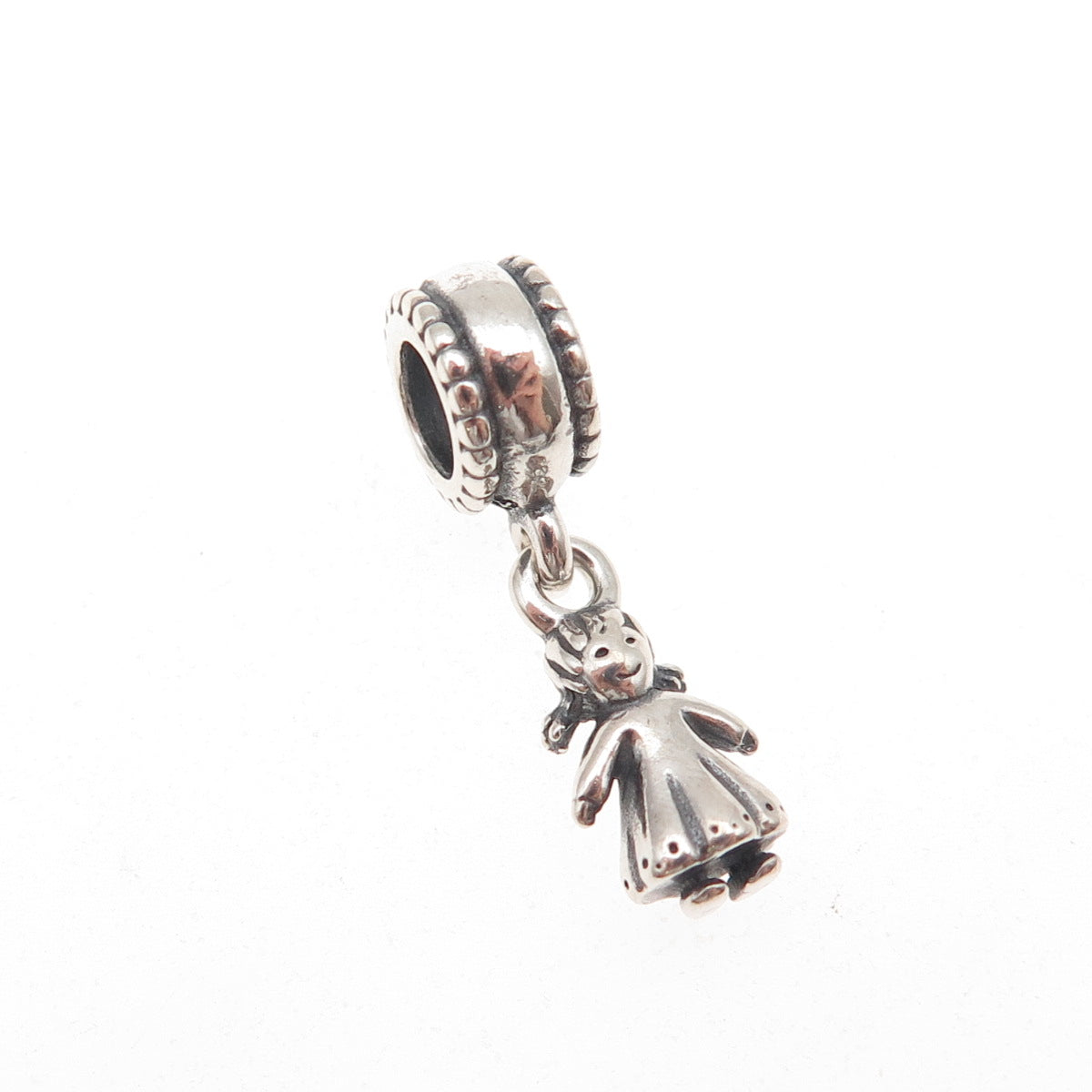 Pandora 925 Sterling Silver Little Girl Dangle Charm