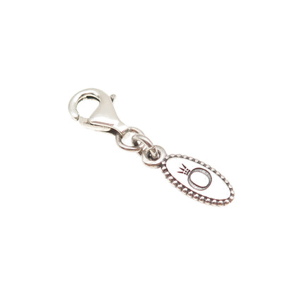 Pandora 925 Sterling Silver Bracelet / Necklace Lobster Lock Clasp Tag