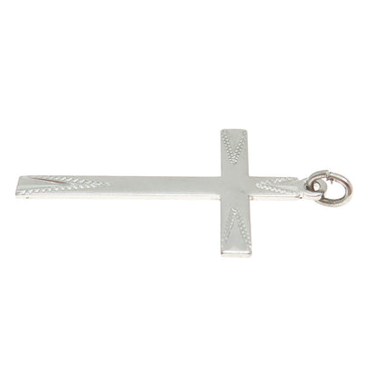 ANTAYA 925 Sterling Silver Vintage Cross Religious Charm Pendant