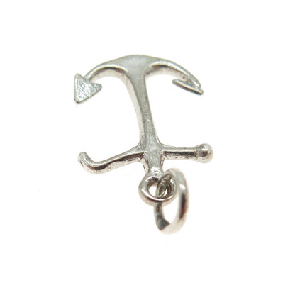 925 Sterling Silver Vintage Anchor 3D Pendant