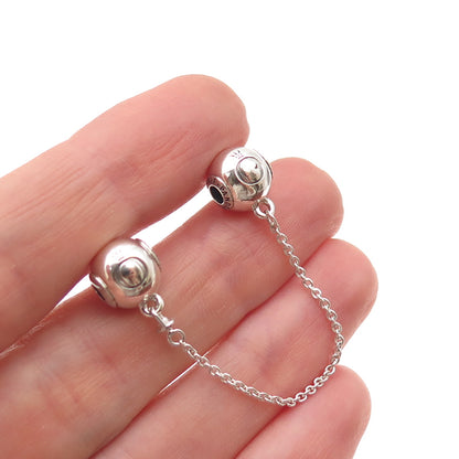 Pandora 925 Sterling Silver Moments Safety Chain