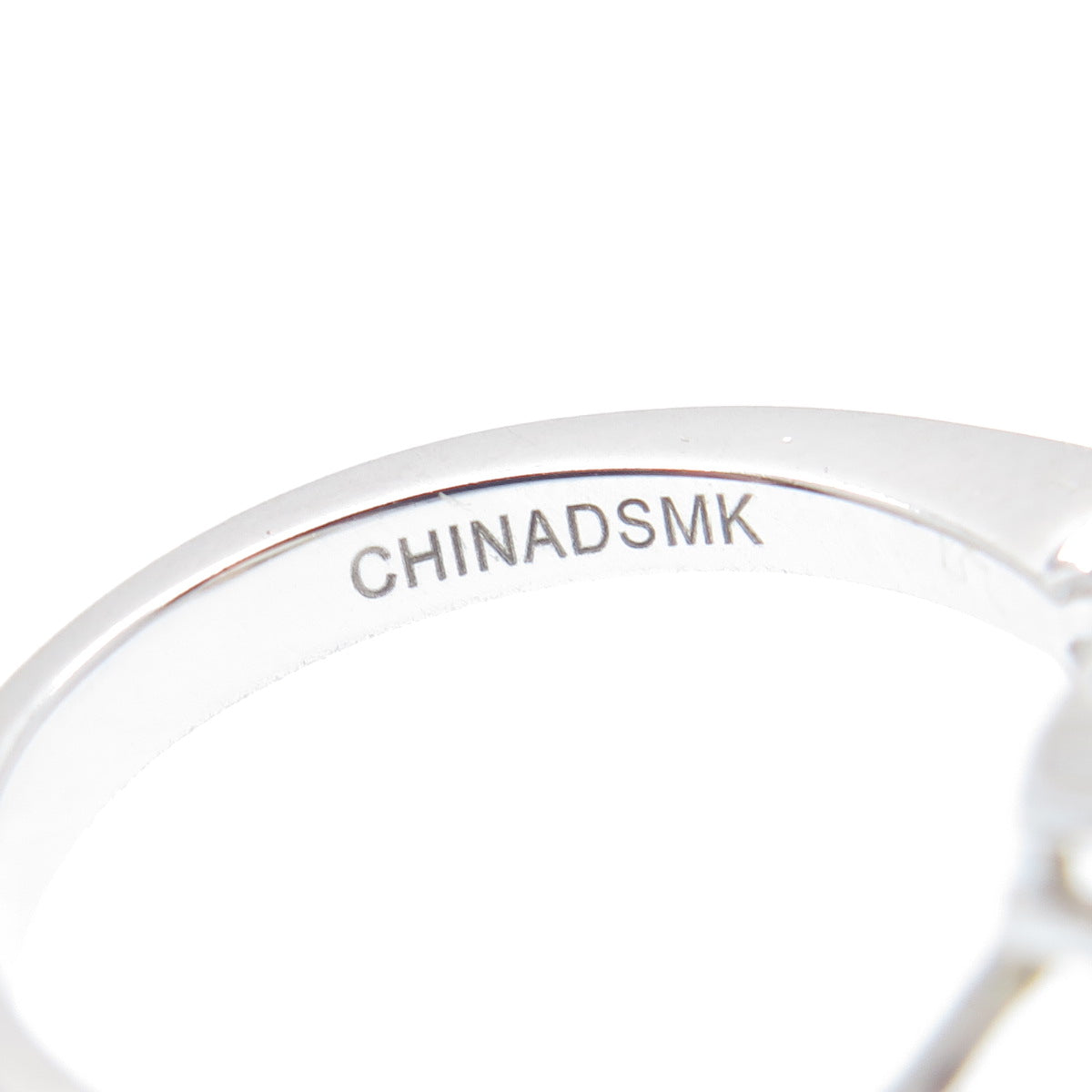DSMK 925 Sterling Silver Canary & White Multi-Cut C Z Ring Size 6.25