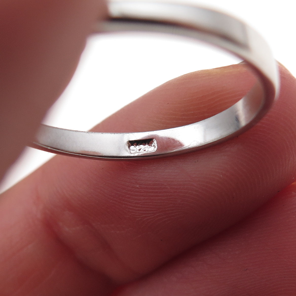 925 Sterling Silver Oval-Cut Purple & Round-Cut White C Z Ring Size 10