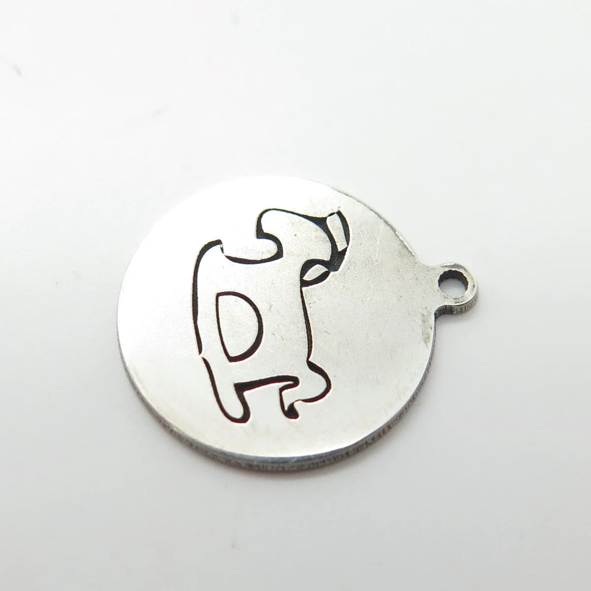 925 Sterling Silver USA Two In Town Rocking Horse Charm Pendant