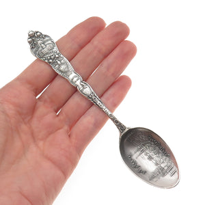925 Sterling Silver Antique Art Deco The Harbor Oregon Coffee Spoon