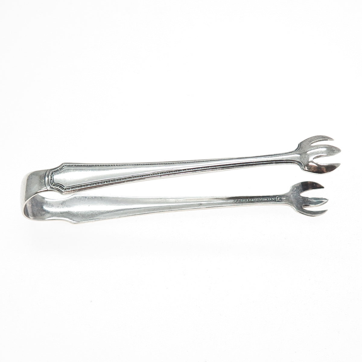 TOWLE 925 Sterling Silver Antique 1922 Lady Constance Sugar Tongs 4"