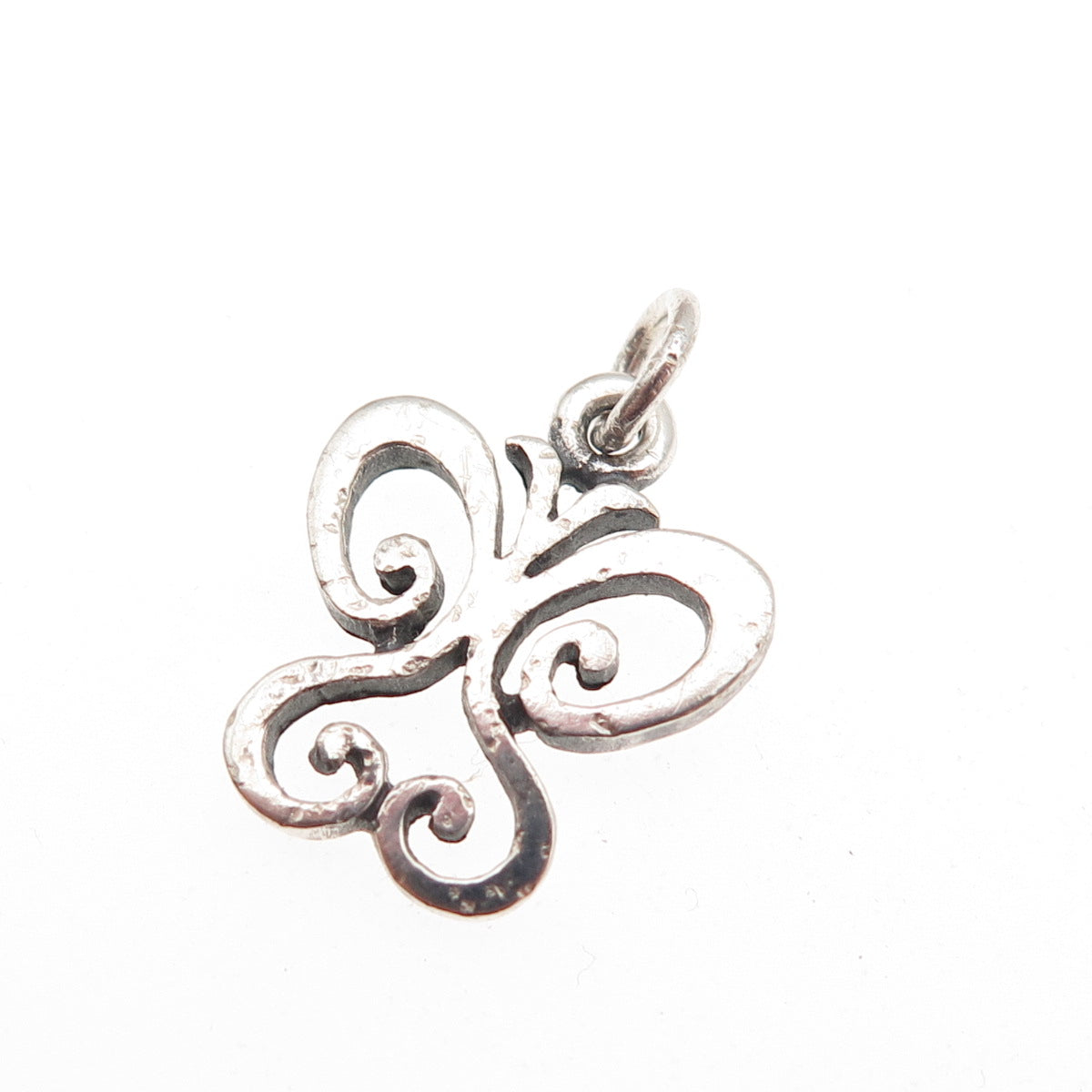 JAMES AVERY 925 Sterling Silver Vintage Butterfly Mini Charm Pendant