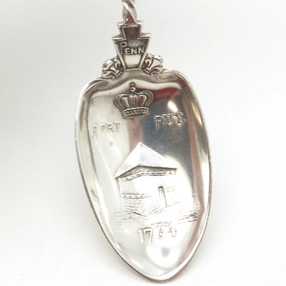 925 Sterling Silver Antique Art Deco E. P. Roberts & Sons Pittsburgh Spoon