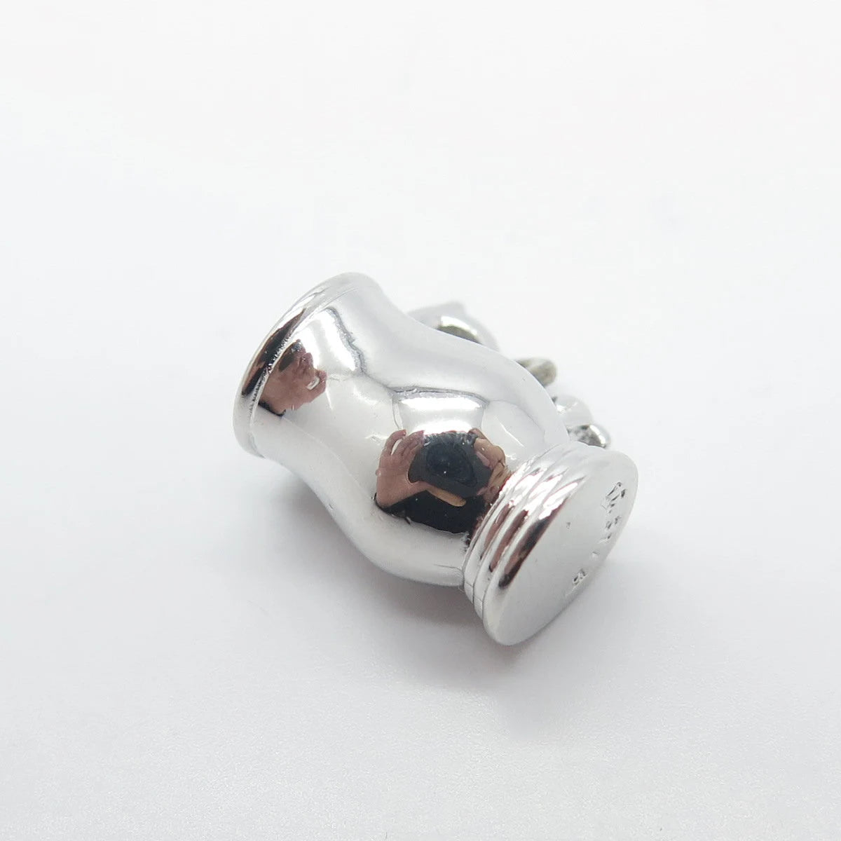 925 Sterling Silver Vintage Creamer/Milk Pitcher Handmade Charm Pendant