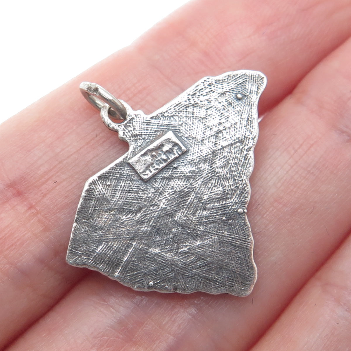 BELL TRADING POST 925 Sterling Silver Vintage South Carolina State Charm Pendant