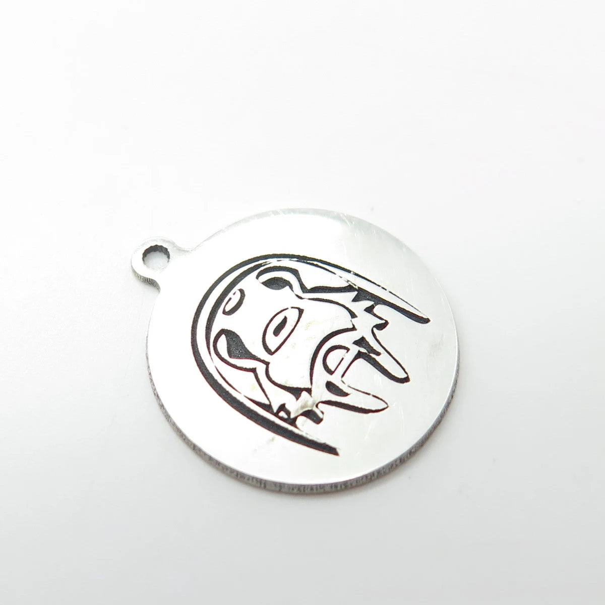 925 Sterling Silver USA Two In Town Dog Charm Pendant