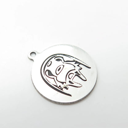 925 Sterling Silver USA Two In Town Dog Charm Pendant
