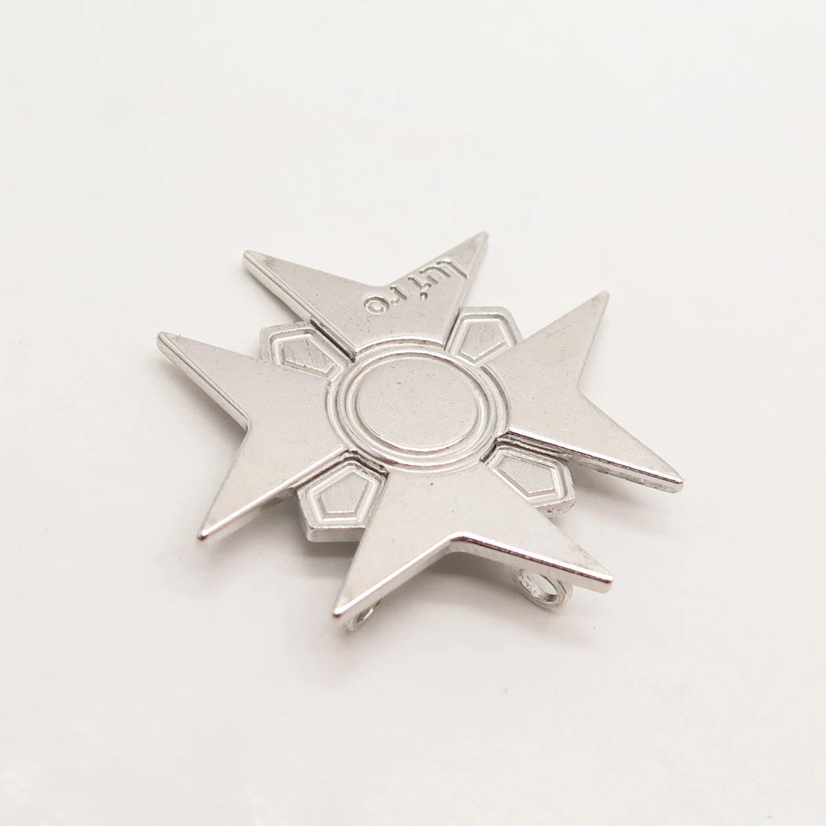 925 Sterling Silver Vintage Italy Cross Slide Pendant