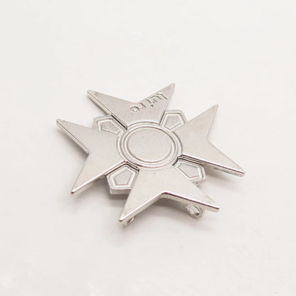 925 Sterling Silver Vintage Italy Cross Slide Pendant