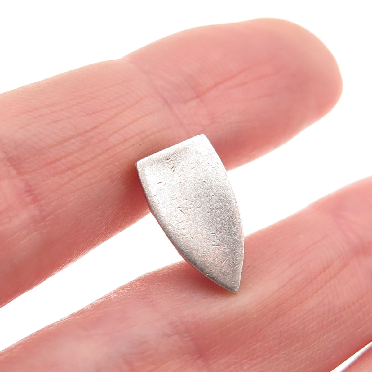 925 Sterling Silver Antique Art Deco Laundry Iron 3D Mini Charm Pendant