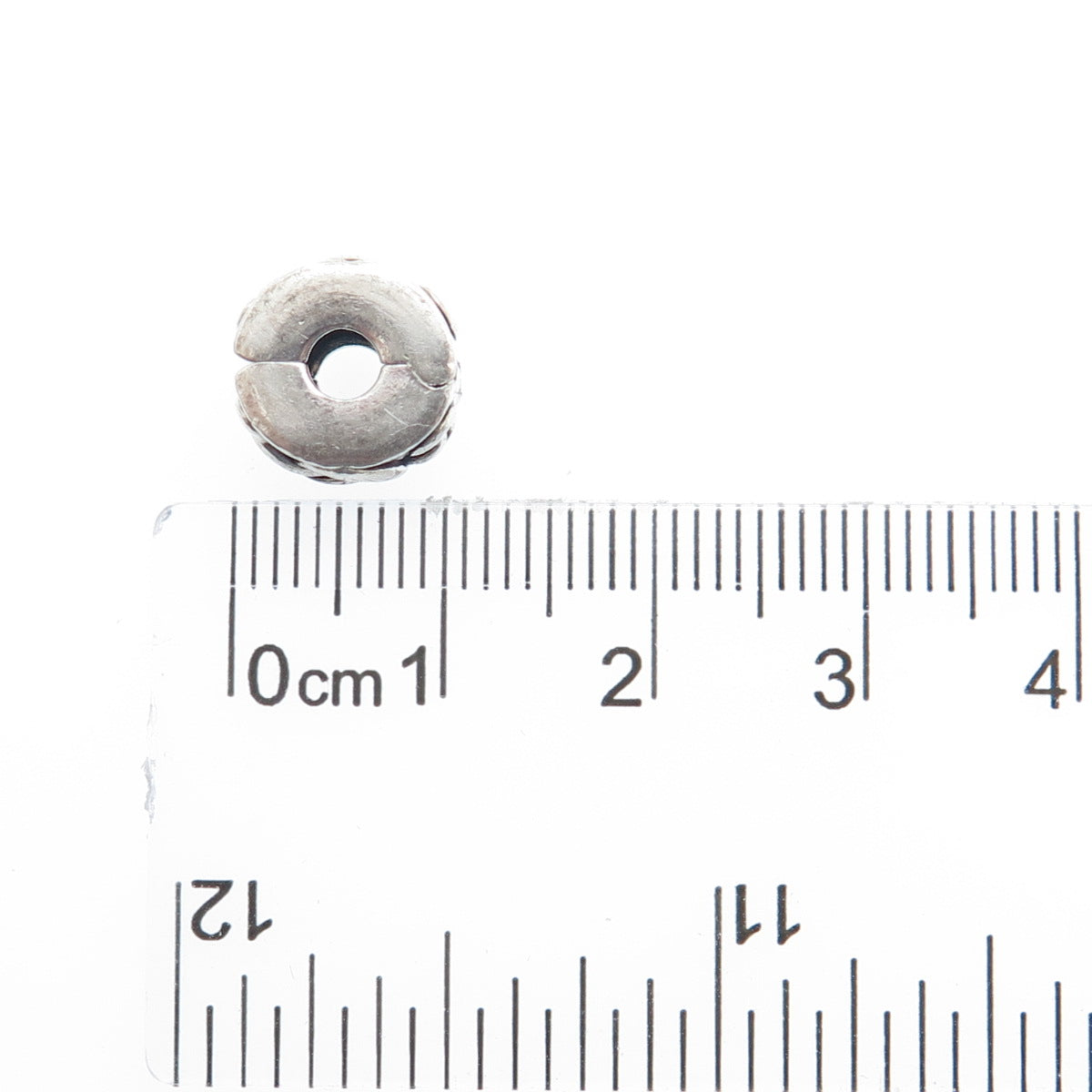 PANDORA 925 Sterling Silver Heart Knot Clip Charm