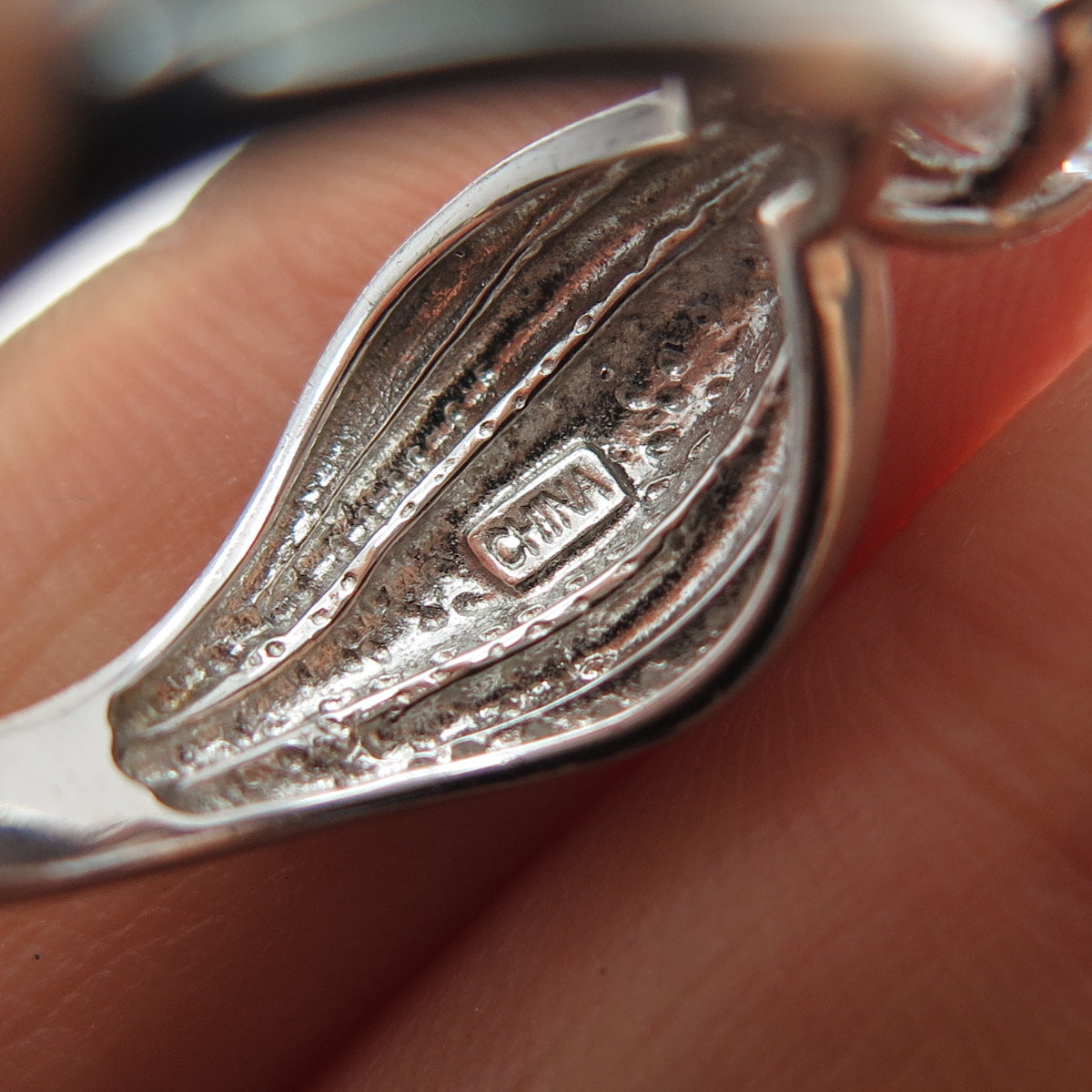 925 Sterling Silver Round-Cut C Z Engagement Ring Size 7.25