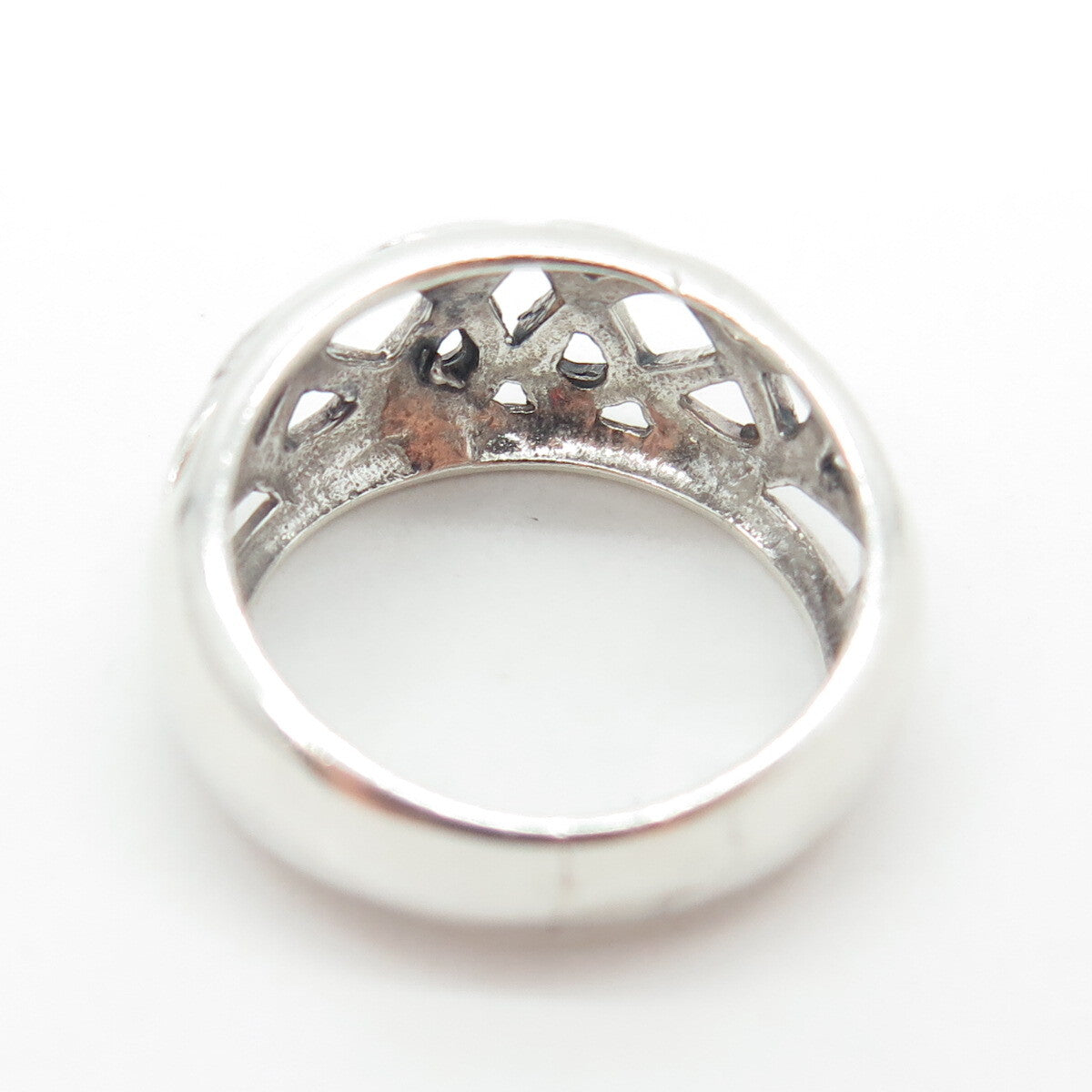 925 Sterling Silver Vintage Celtic Knot Ring Size 6