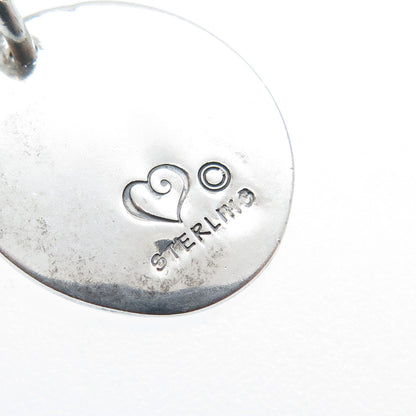 BRIGHTON 925 Sterling Silver Vintage Golf Club Oxidized Charm Pendant