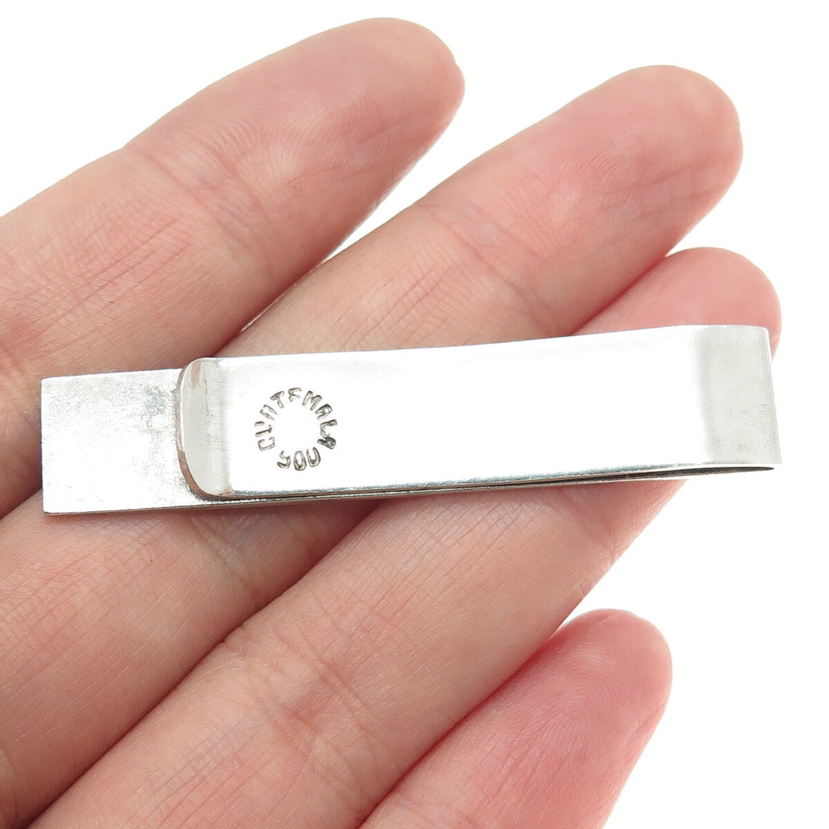 900 Silver Vintage Guatemala Tribal Tie Clip