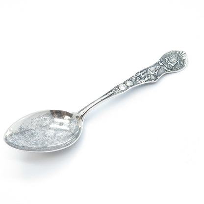 WATSON 925 Sterling Silver Antique Art Deco Atlantic City States & Cities Spoon