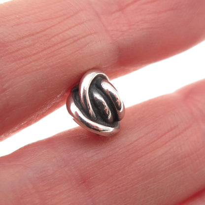 Trollbeads LAA 925 Sterling Silver Infinity Slide Bead Charm
