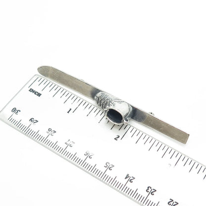 925 Sterling Silver Vintage BEAU Ski & Boot Pin Brooch
