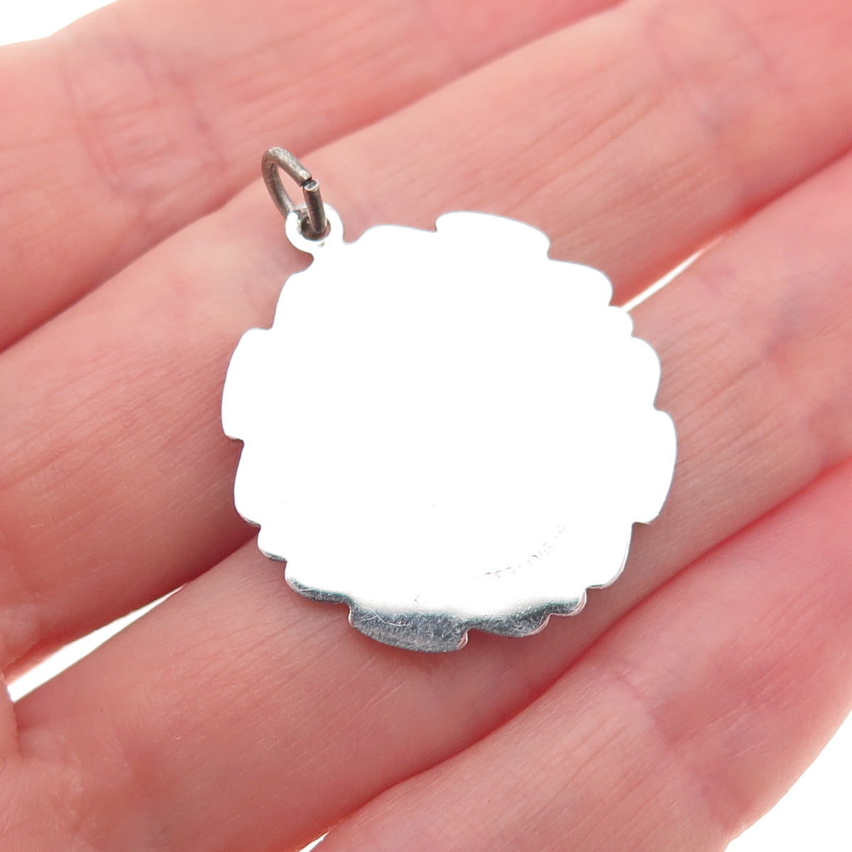 Griffith & Sons 925 Sterling Silver Vintage A Date To Remember Charm Pendant