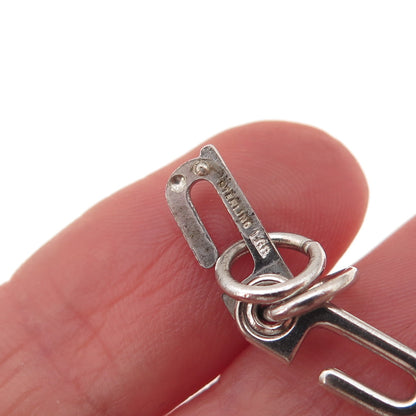 Lloyd Garfield Balfour 925 Sterling Silver Vintage Bracelet Necklace Lock Clasp