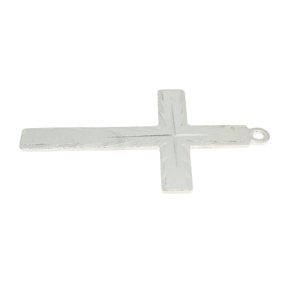 TRU KAY 925 Sterling Silver Vintage Cross Religious Pendant