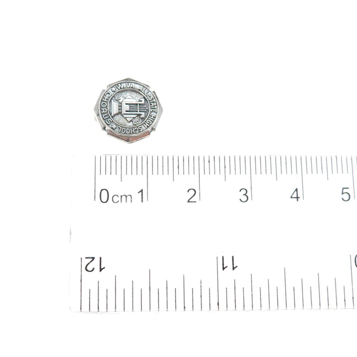 925 Sterling Silver Vintage 1955 West Virginia All-State High School Chorus Pin