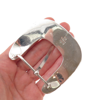 925 Sterling Silver Vintage Mexico Belt Buckle