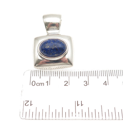 ESPO SIG Joseph Esposito 925 Sterling Silver Vintage Real Lapis Charm Pendant