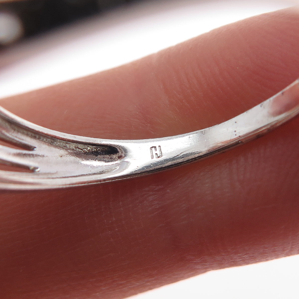 925 Sterling Silver Real White Topaz & Lab-Created Ruby Heart Ring Size 9