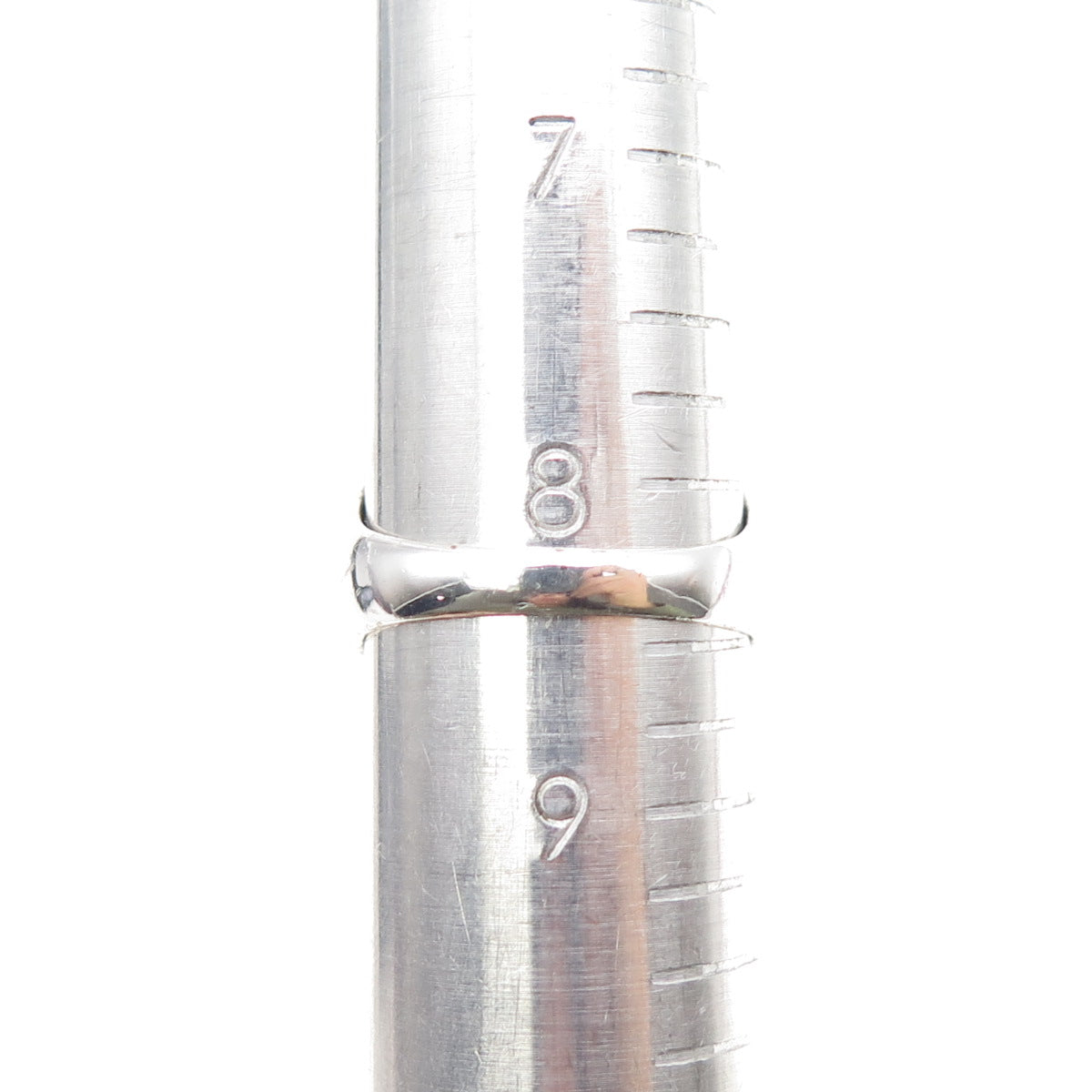 925 Sterling Silver Enamel Pressed-Painted Oval Statement Ring Size 8.5