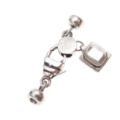 Lisa Jenks 925 Sterling Silver Vintage Bracelet / Necklace Lobster Lock Clasp