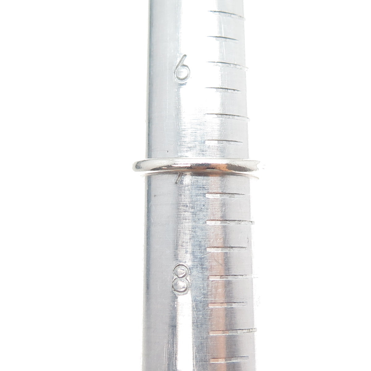 925 Sterling Silver Real Round-Cut Blue & White Diamond Floral Leaf Ring Size 7