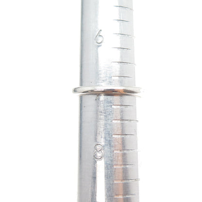 925 Sterling Silver Real Round-Cut Blue & White Diamond Floral Leaf Ring Size 7