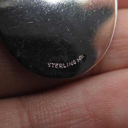 925 Sterling Silver Vintage Griffith & Sons Co "To My Maid of Honor" Pendant