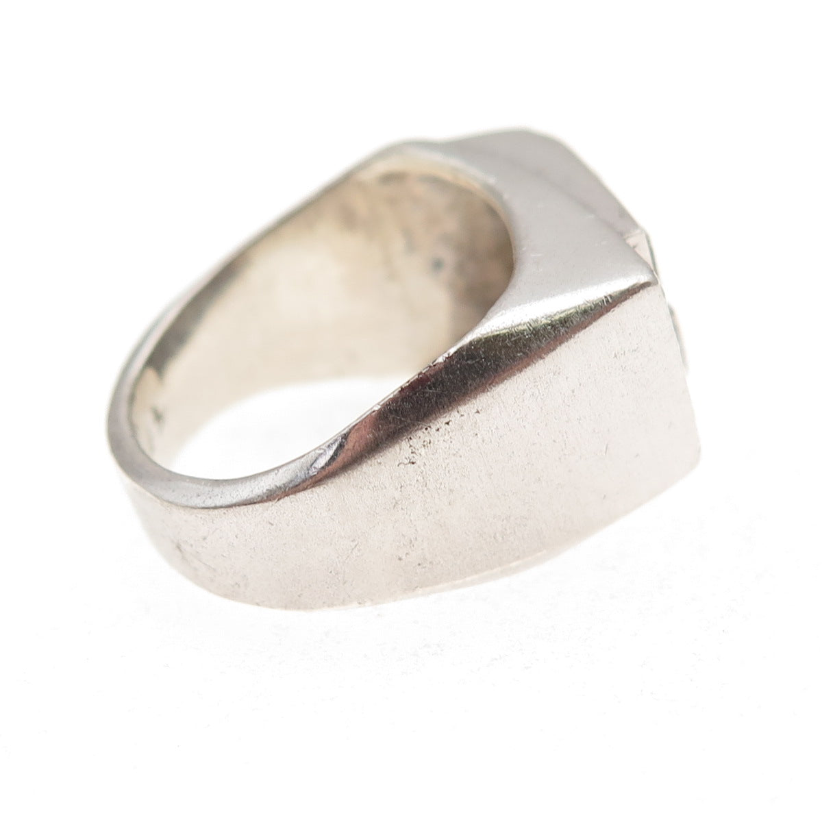 Vargas 925 Sterling Silver Antique Art Deco Letter J Initial Ring Size 5.5