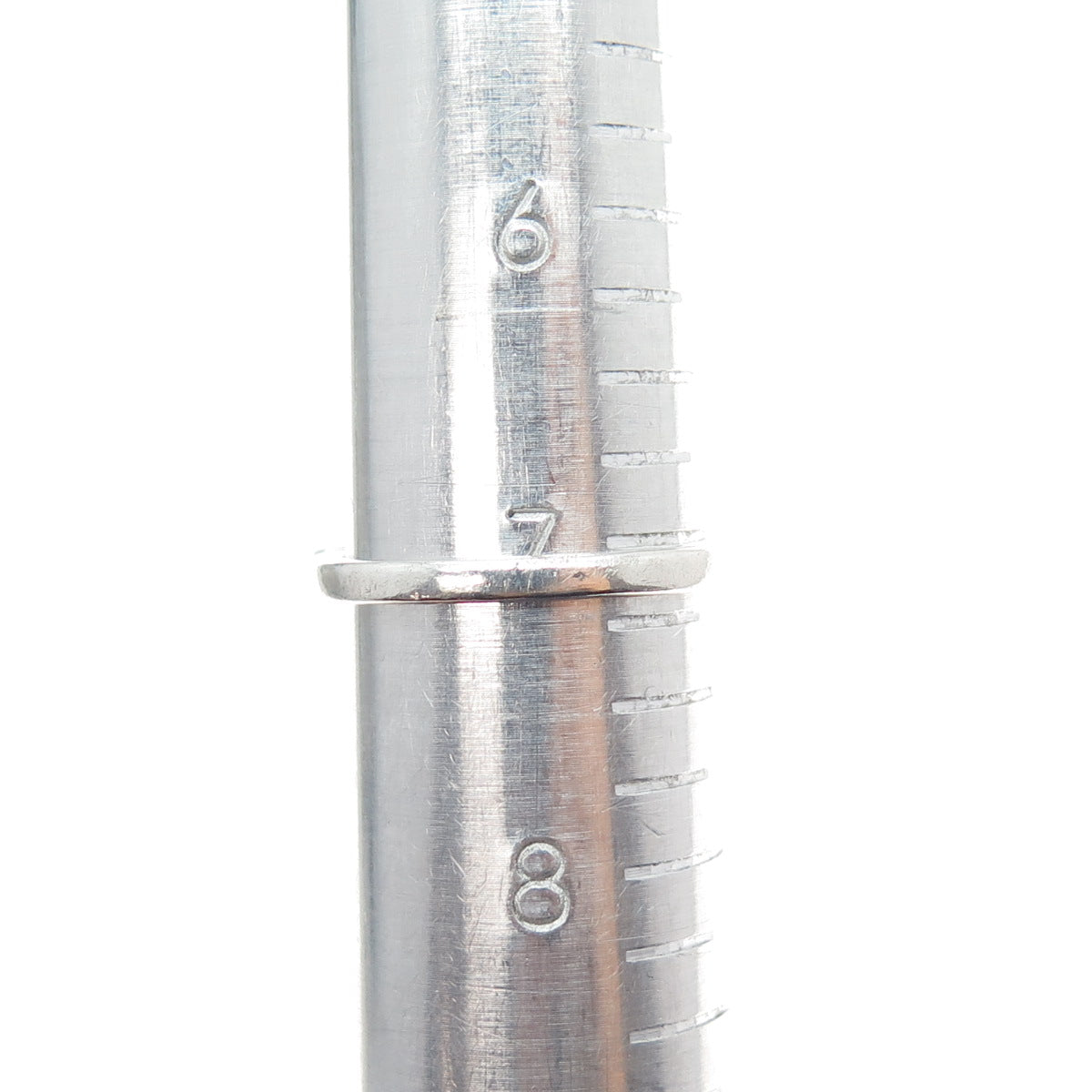 925 Sterling Silver Vintage C Z Cross Couple Heart Ring Size 7.25