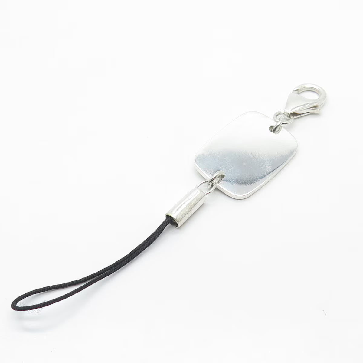 925 Sterling Silver Vintage Fob Key Holder