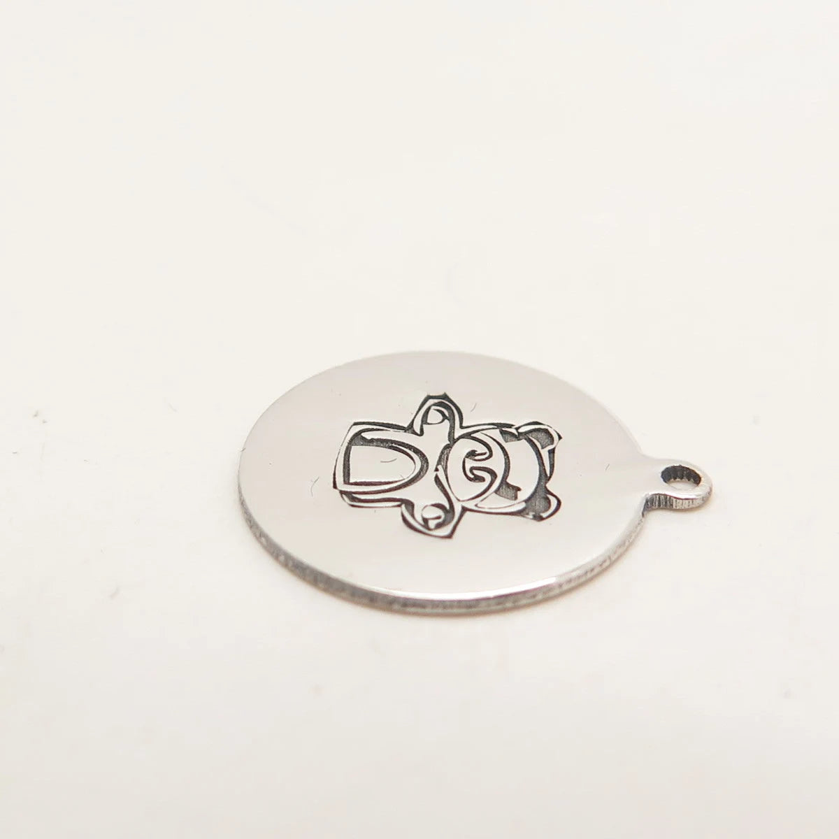 925 Sterling Silver USA Two In Town Panda Charm Pendant